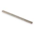 Diamond platinum bracelet -