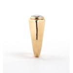 Diamond gold ring -