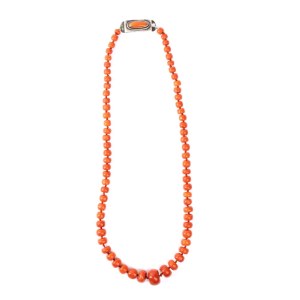 Mediterranean coral necklace -