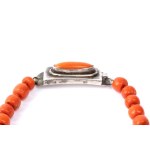 Mediterranean coral necklace -