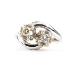 Diamond gold ring -