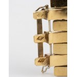 Three color gold bracelet - 1940s