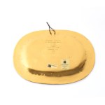 Gilded silver dish - Italy, 20th century