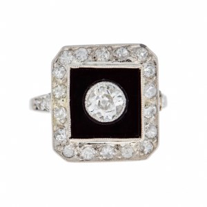 Ring, 1920s-30s, art déco