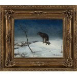 Alfred Wierusz-Kowalski (1849-1915), Lone Wolf, pre-1900