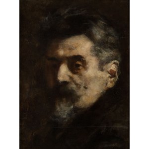 Franciszek Żmurko (1859-1910), Self-portrait, ca. 1910