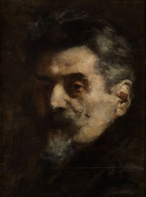 Franciszek Żmurko (1859-1910), Autoportret, ok. 1910