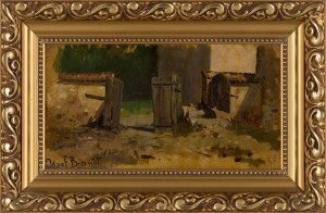Józef Brandt (1841-1915), Studium do obrazu Zaloty kozaka, ok. 1874