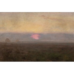 Józef Chelmonski (1849-1914), Dawn, 1911 (Poranek, Ranek, Świtanie, Zachód)