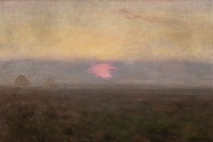 Józef Chełmoński (1849-1914), Świt, 1911 (Poranek, Ranek, Świtanie, Zachód)