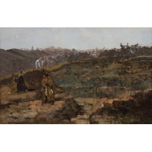 Józef Chełmoński (1849-1914), Landscape