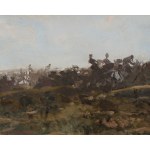 Józef Chełmoński (1849-1914), Landscape