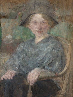 Olga Boznańska (1865-1940), Portret Henryki Marii Kurnatowskiej, 1913