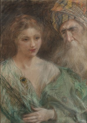 Teodor Axentowicz (1859-1938), Starość i młodość