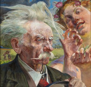 Jacek Malczewski (1854-1929), Konik polny - tryptyk
