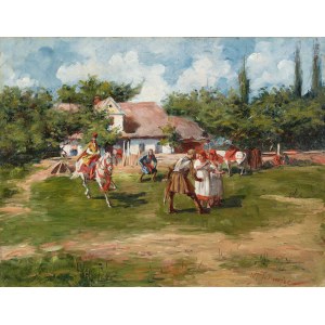 Włodzimierz Tetmajer (1862-1923), Catching the Girls, ca. 1920