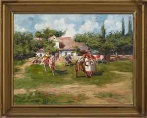 Włodzimierz Tetmajer (1862-1923), Łapanie dziewcząt, ok. 1920