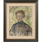 Stanislaw Ignacy Witkiewicz (1885-1939) ((Witkacy)), Portrait of Wanda Orlowska, 1935
