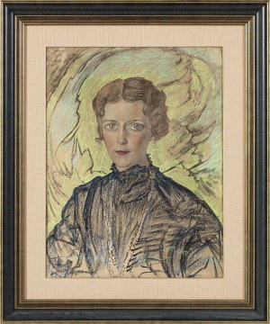 Stanisław Ignacy Witkiewicz (1885-1939) ((Witkacy)), Portret Wandy Orłowskiej, 1935