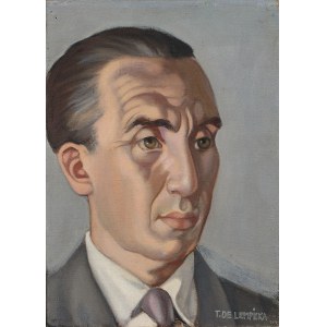 Tamara Łempicka (1894-1980), Portret Gino Puglisi, ok. 1953