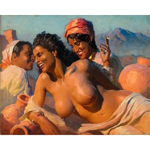 Adam Styka (1890-1959), Unter der marokkanischen Sonne