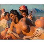 Adam Styka (1890-1959), Under the Moroccan Sun