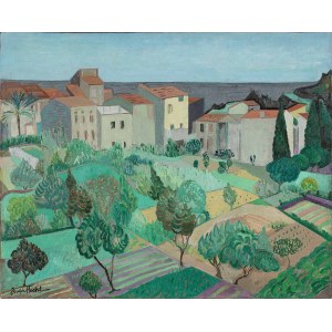 Jozef Hecht (1891-1952), Paysage du Midi (Landscape from the South), ca. 1921