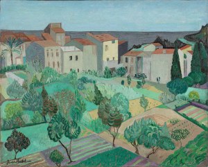 Józef Hecht (1891-1952), Paysage du Midi (Pejzaż z Południa), ok. 1921