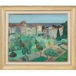 Jozef Hecht (1891-1952), Paysage du Midi (Landscape from the South), ca. 1921