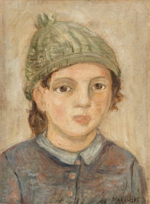 Tadeusz Makowski (1882-1932), Portret chłopca