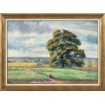 Jan Peszke (1870-1949) (Jean Peské), View from the Melun area, ca. 1930.