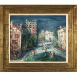 Zygmunt Dobrzycki (1896-1970), Stadtlandschaft, 1920er/30er Jahre.