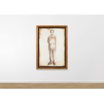 Andrzej Wróblewski (1927-1957), Boy on a White Background, 1955/56