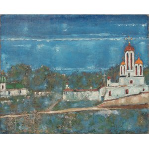 Jerzy Nowosielski (1923-2011), Orthodox church, 1980s.