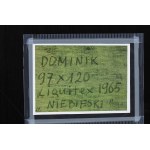 Tadeusz Dominik (1928-2014), Blau, 1965