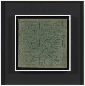 Kajetan Sosnowski (1913-1987), Obraz chemiczny Nr 15 z cyklu Metalepseis, 1974