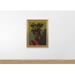 Antoni Fałat (1942-2024), Fille aux capucines, 1993