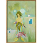 Kazimierz Mikulski (1918-1998), Rusalka in the City, 1996