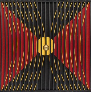 Jan Ziemski (1920-1988), z cyklu Interferencje, 1975