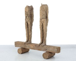 Magdalena Abakanowicz (1930-2017), Samotni, 2007