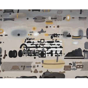 Jan Tarasin (1926-2009), Continuity of Objects VI, 1991