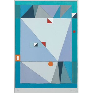 Jerzy Nowosielski (1923-2011), Kompozycja abstrakcyjna, 1997