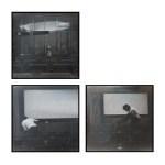 Andrzej Paruzel (ur. 1951), 6 sekund, kino, 1978 (zestaw 3 fotografii)