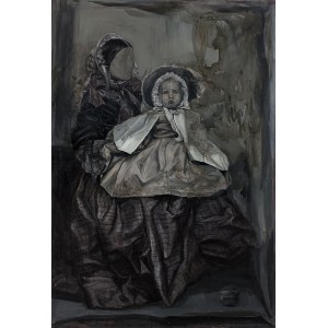 Lena Achtelik (b. 1989), Effigies (Mother with Child), 2021