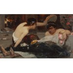 Wilhelm Kotarbiński (1849 Nieborów - 1922 Kijów), Rzymska orgia, około 1893