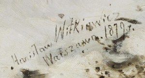 Stanisław Witkiewicz (1851 Poszawsz, Żmudź - 1915 Lovrana, Chorwacja), 