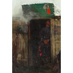 Józef Chełmoński (1849 Boczki near Łowicz - 1914 Kuklówka), Cossacks in front of an inn, 1881