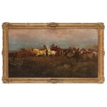 Józef Ryszkiewicz (1856 Varšava - 1925 Varšava), Návštěva tábora povstalců, 1881