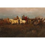 Józef Ryszkiewicz (1856 Varšava - 1925 Varšava), Návštěva tábora povstalců, 1881