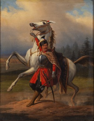 January Suchodolski (1797 Grodno - 1875 Boim k. Węgrowa), Giermek Sobieskiego, około 1853